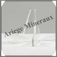 PRESENTOIR - Pour TRANCHES Fines d'AGATE - CHEVALET : 25x31x31 mm (41015)