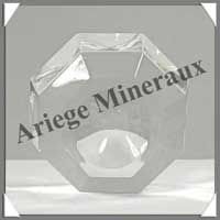 PRESENTOIR - Pour OEUFS et SPHERES - SOCLE Octogonal : 20x55x55 mm (41086)