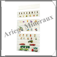 EXPO-MODULE - Prsentoir FLEXIBLE - Par MODULE : 400x100x60 mm (4810)