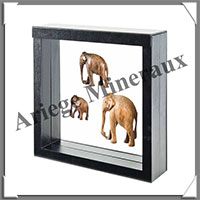 NIMBUS 260 - CADRE Noir - 260x260x72 mm (4833)