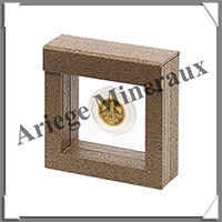 NIMBUS 70 - CADRE Marron (Bois) - 70x70x25 mm (4870)