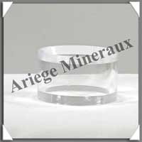 PRESENTOIR - Pour OEUFS et SPHERES - SOCLE Cylindrique : 19x31 mm (03B)