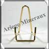 PRESENTOIR - Mtal Dor - 50x70x70 mm (A50D) France