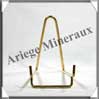 PRESENTOIR - Mtal Dor - 60x85x85 mm (A60D) France