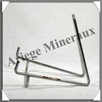 PRESENTOIR - Mtal Chrom - 80x110x110 mm (A80)