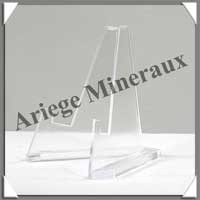 PRESENTOIR - Pour TRANCHES Fines d'AGATE - CHEVALET : 38x38x31 (CAB2)