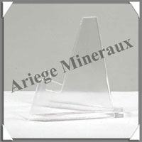 PRESENTOIR - Pour TRANCHES Fines d'AGATE - CHEVALET : 38x38x31 (CAB2)