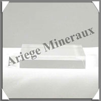 PRESENTOIR - PLEXIGLASS - SOCLE : 10x50x50 mm (P5)