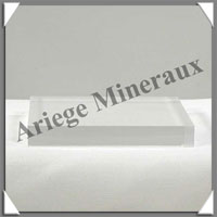 PRESENTOIR - PLEXIGLASS - SOCLE : 10x60x60 mm (P6)