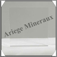 PRESENTOIR - PLEXIGLASS - SOCLE : 10x60x60 mm (P6)